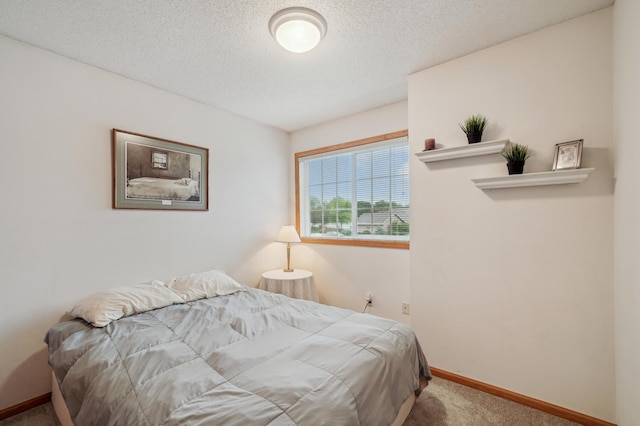 579 Maple Knoll Cir NW, Saint Michael, MN 55376 - carpeted bedroom with baseboards and a textured ceiling