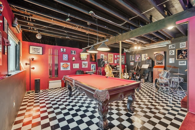 579 Maple Knoll Cir NW, Saint Michael, MN 55376 - playroom featuring tile patterned floors and billiards