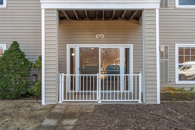 view of property entrance