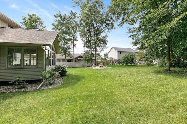 1301 Pondview Ln, Saint Joseph, MN 56374 - view of yard with fence