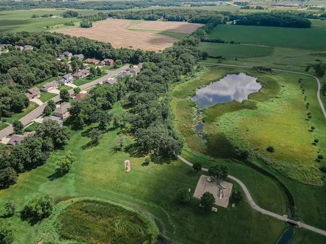 1301 Pondview Ln, Saint Joseph, MN 56374 - aerial view with a water view