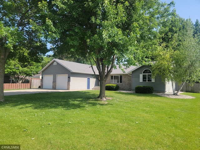 151 Goodyear Ave, Mankato, MN 56001 - single story home featuring concrete driveway and a garage
