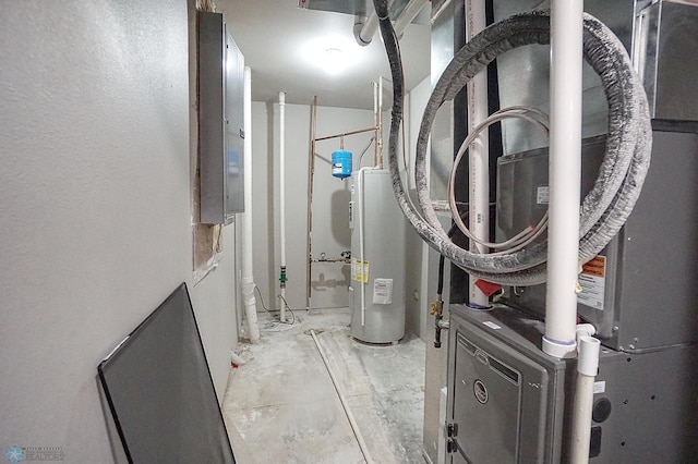 8072 Goldfinch Dr, Horace, ND 58047 - utilities with water heater, heating unit, and electric panel