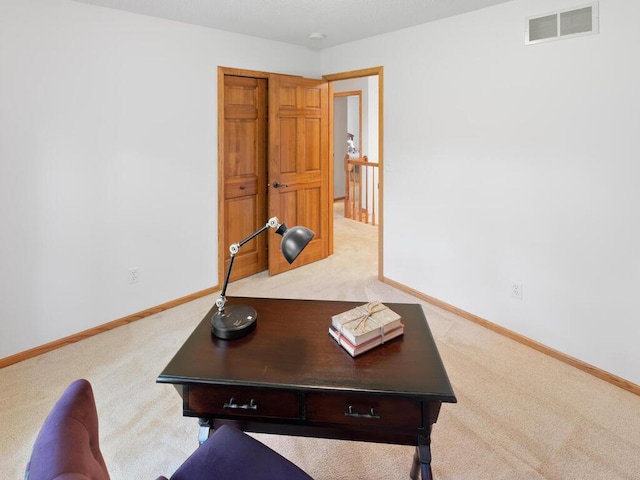 8118 Currant Pl, Eden Prairie, MN 55347 - office area featuring carpet floors and baseboards