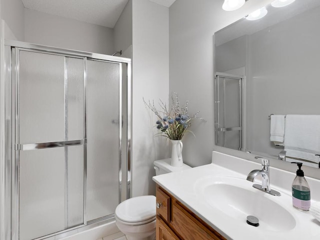8118 Currant Pl, Eden Prairie, MN 55347 - bathroom featuring vanity and a stall shower