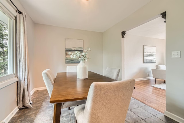 4 Battle Creek Ct, Saint Paul, MN 55119 - tiled dining room featuring baseboards