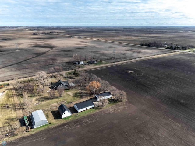 aerial view of property's location featuring rural landscape