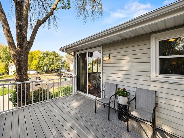 15029 Tyacke Dr, Burnsville, MN 55306 - view of deck