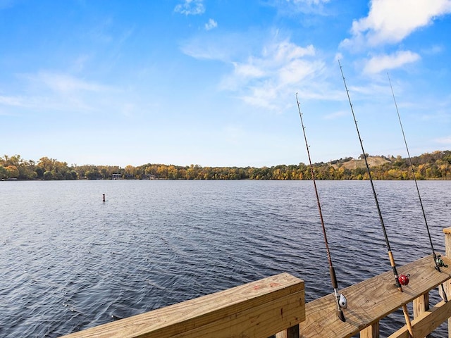 15029 Tyacke Dr, Burnsville, MN 55306 - view of dock featuring a water view