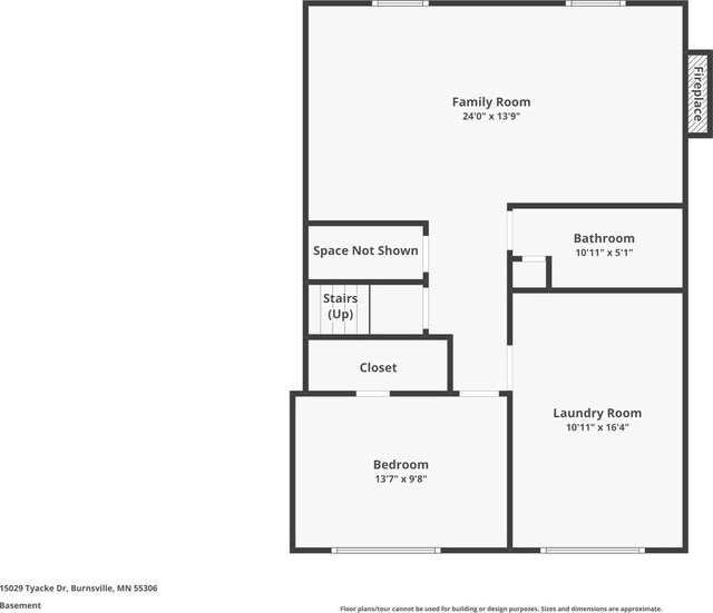 15029 Tyacke Dr, Burnsville, MN 55306 - floor plan