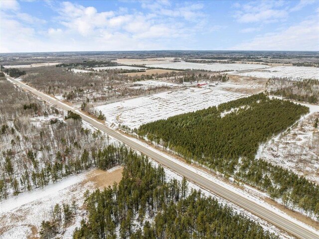 17430 280th St, Sebeka, MN 56477 - view of snowy aerial view