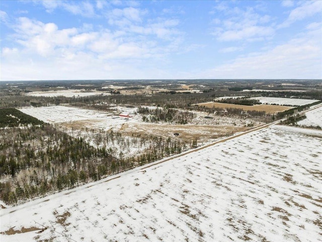 17430 280th St, Sebeka, MN 56477 - view of snowy aerial view