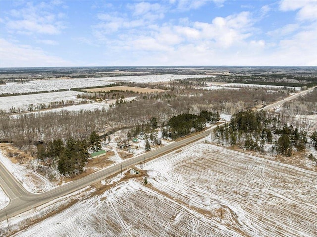17430 280th St, Sebeka, MN 56477 - view of snowy aerial view