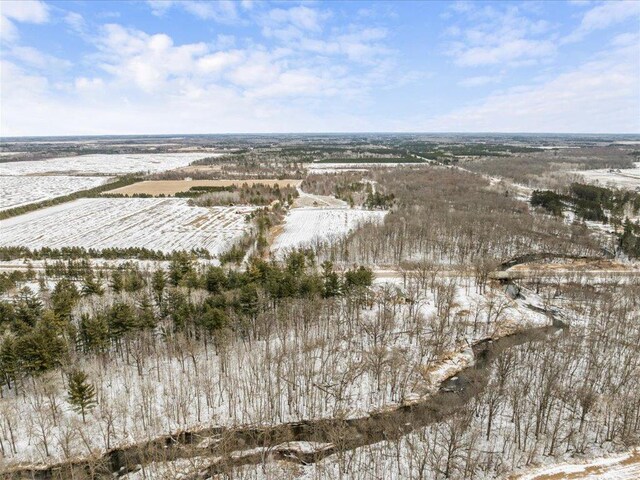 17430 280th St, Sebeka, MN 56477 - view of snowy aerial view