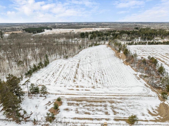 17430 280th St, Sebeka, MN 56477 - view of snowy aerial view