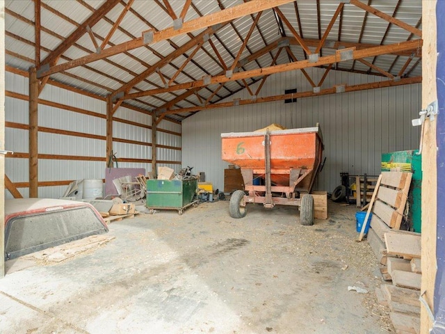 17430 280th St, Sebeka, MN 56477 - garage featuring metal wall