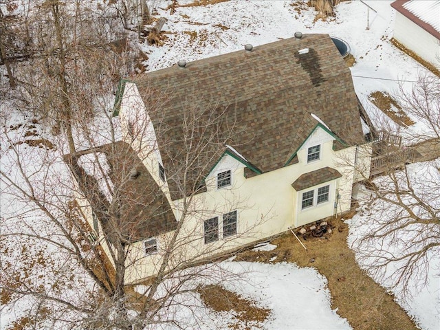 17430 280th St, Sebeka, MN 56477 - view of snowy aerial view