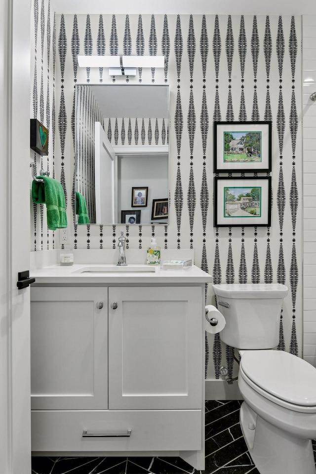 6112 Kellogg Unit 200D, Edina, MN 55424 - bathroom featuring toilet and vanity
