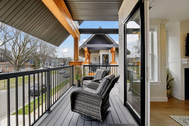 6112 Kellogg Unit 200D, Edina, MN 55424 - balcony with a residential view