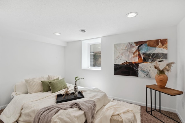 4015 Queen Ave N, Minneapolis, MN 55412 - carpeted bedroom with baseboards and recessed lighting