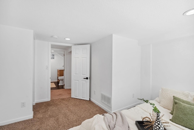 4015 Queen Ave N, Minneapolis, MN 55412 - bedroom featuring carpet flooring, visible vents, baseboards, and recessed lighting