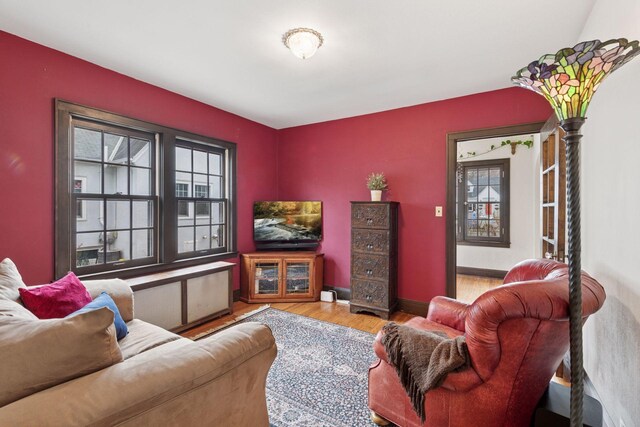 300 Diamond Lake Rd, Minneapolis, MN 55419 - living area with wood finished floors and baseboards