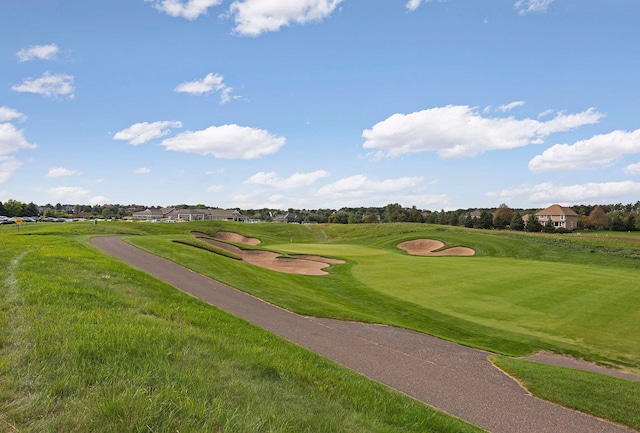 268 Saint Andrews Dr, Hudson, WI 54016 - surrounding community featuring golf course view and a yard