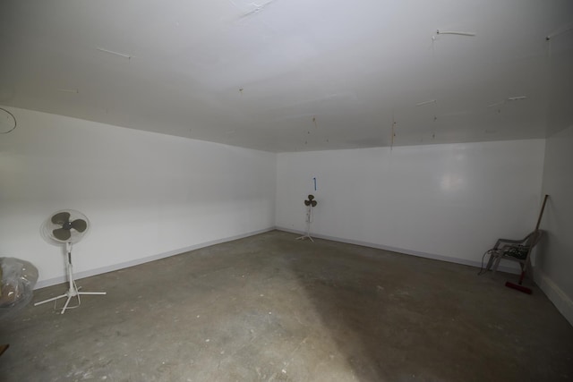 18625 Skunk Lake Rd, Dell Grove Twp, MN 55072 - additional living space featuring concrete floors and baseboards