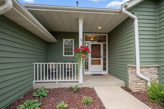 4562 Hummingbird Trl NE, Prior Lake, MN 55372 - doorway to property featuring covered porch