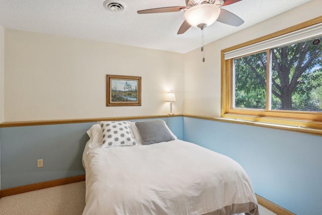 8671 Pheasant Run Rd, Woodbury, MN 55125 - bedroom featuring carpet floors, baseboards, and ceiling fan