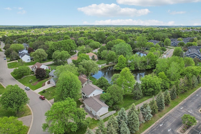 8671 Pheasant Run Rd, Woodbury, MN 55125 - aerial perspective of suburban area featuring a large body of water