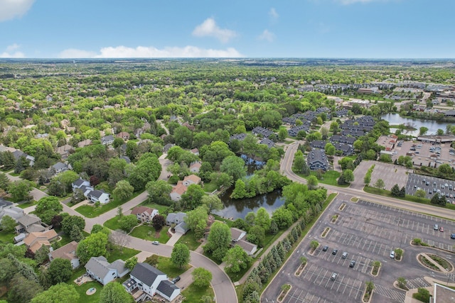 8671 Pheasant Run Rd, Woodbury, MN 55125 - aerial view of residential area with a large body of water