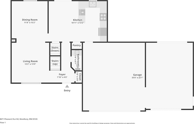 8671 Pheasant Run Rd, Woodbury, MN 55125 - room layout