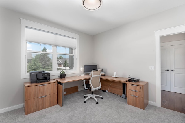 1005 Applewood Ct, Mankato, MN 56001 - office area with baseboards and light colored carpet