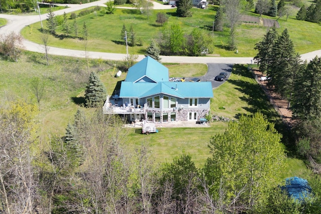 aerial view