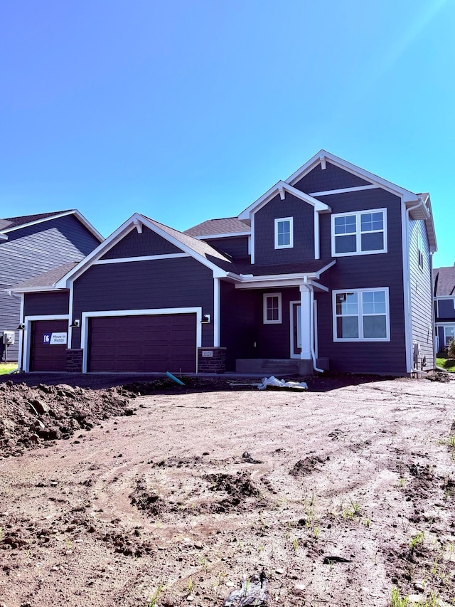 10124 Arrowwood Trl, Woodbury, MN 55129 - view of front of property featuring a garage