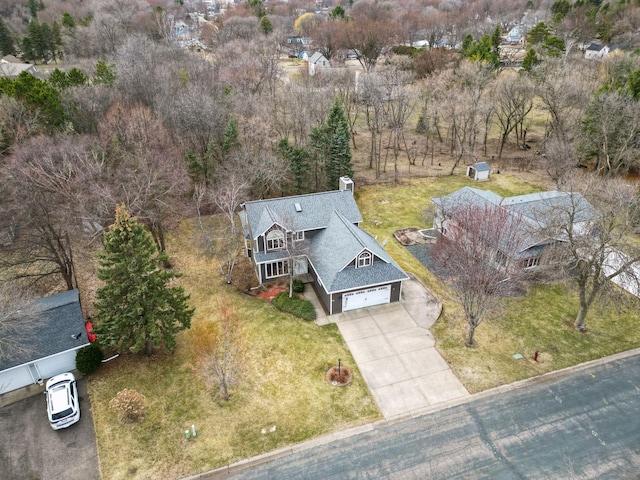 aerial view