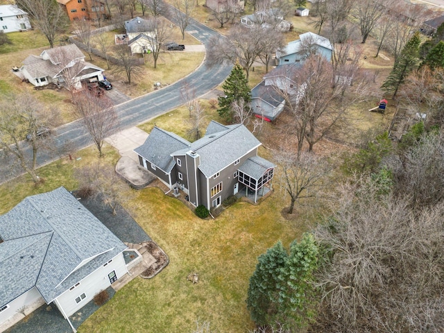 aerial view