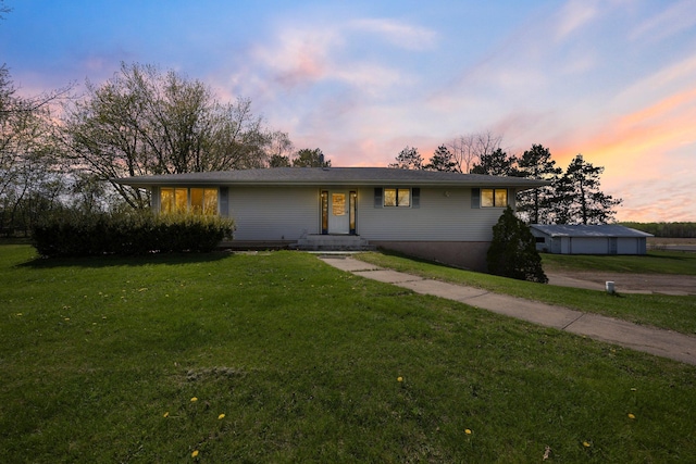 12723 State Highway 23, Milaca, MN 56353 - view of front of home with a front lawn
