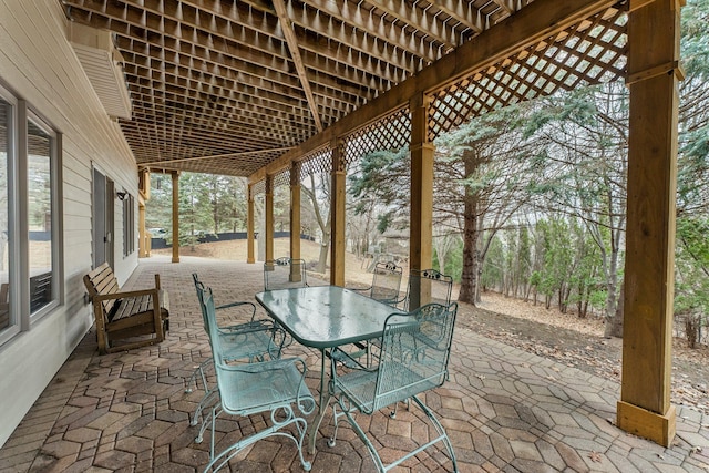 13162 Glenhaven Ave, Apple Valley, MN 55124 - view of patio featuring outdoor dining space