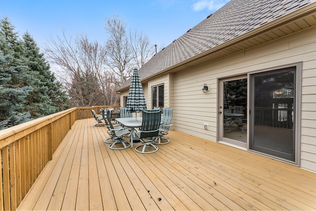 13162 Glenhaven Ave, Apple Valley, MN 55124 - deck with outdoor dining area