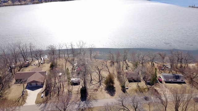 18045 Delaware Ln, Eden Lake Twp, MN 56362 - bird's eye view of a nearby body of water