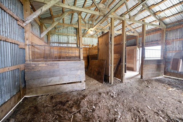 view of stable