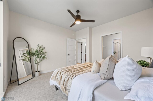 234 Main Ave Unit 716, Fargo, ND 58103 - bedroom with light colored carpet and ceiling fan