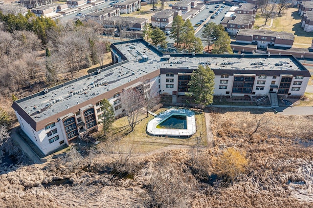 4710 58th Ave N Unit 219, Crystal, MN 55429 - bird's eye view of a pool area