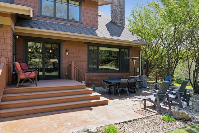 view of patio / terrace with outdoor dining area