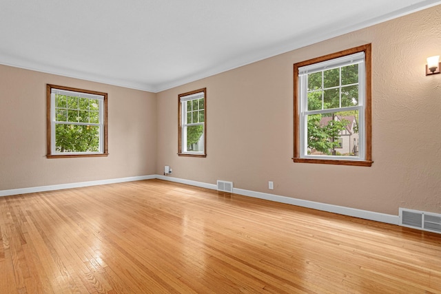 5319 38th Ave S, Minneapolis, MN 55417 - unfurnished room featuring plenty of natural light, light wood-style flooring, and baseboards
