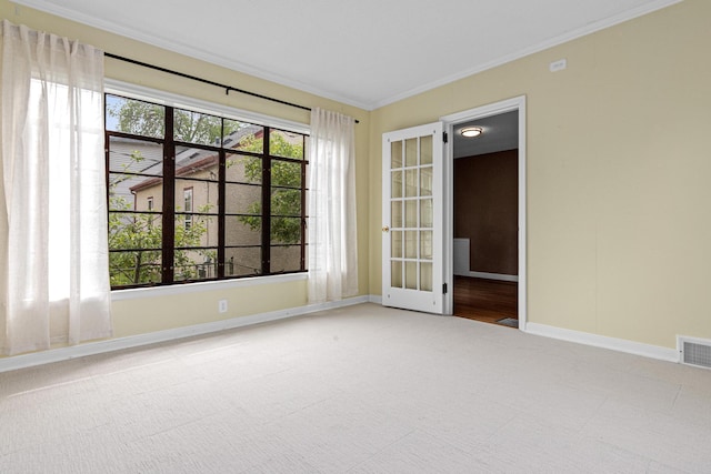 5319 38th Ave S, Minneapolis, MN 55417 - carpeted spare room with crown molding and baseboards