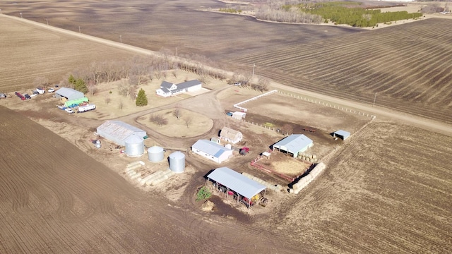 40749 Greencrest Rd, Crow River Twp, MN 56312 - birds eye view of property featuring a rural view