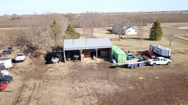 40749 Greencrest Rd, Crow River Twp, MN 56312 - drone / aerial view featuring a rural view